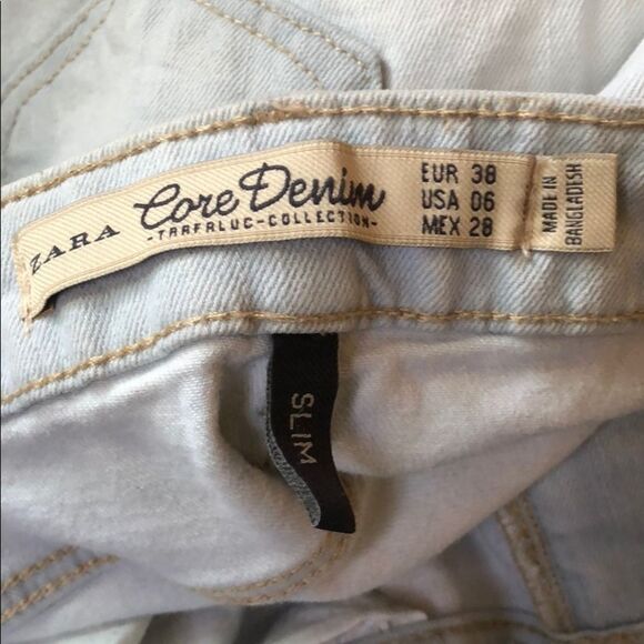 Zara Core Denim Slim Fit Jeans - Picture 7 of 8